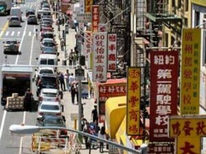 Chinatown in New York